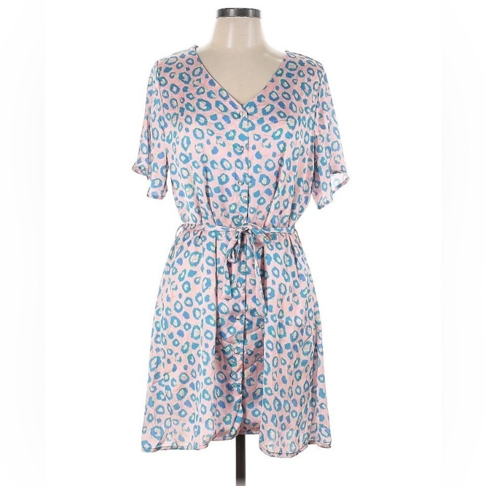 Heyson dress, elegant and silk! Shoes match!​ belted or not!​​​​​